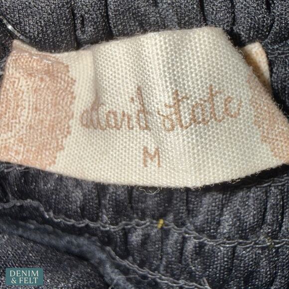 NEW Altar’d State Vanessa Maxi Dress Black Gold Metallic Boho Maxi Formal Glam - Picture 11 of 12